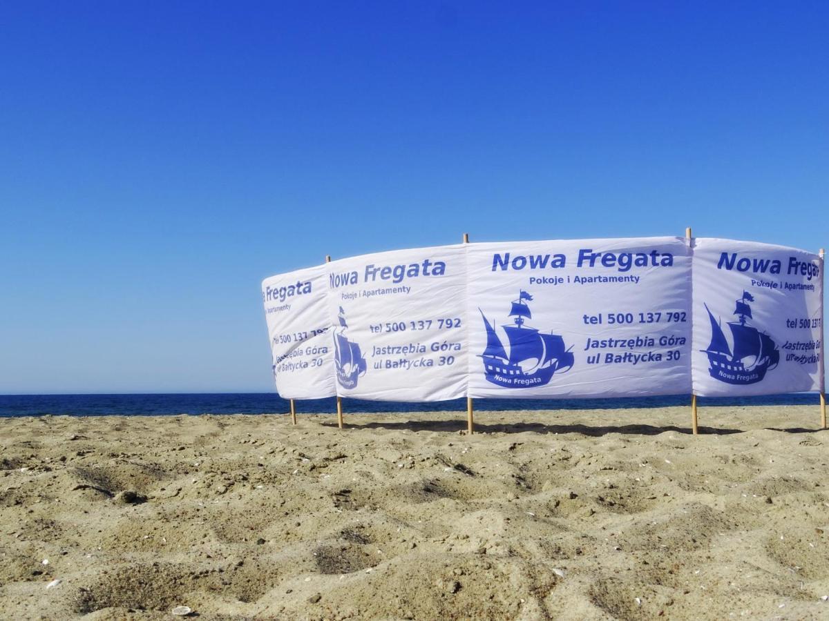 Nowa Fregata - Pokoje Nad Morzem Jastrzębia Góra Kültér fotó