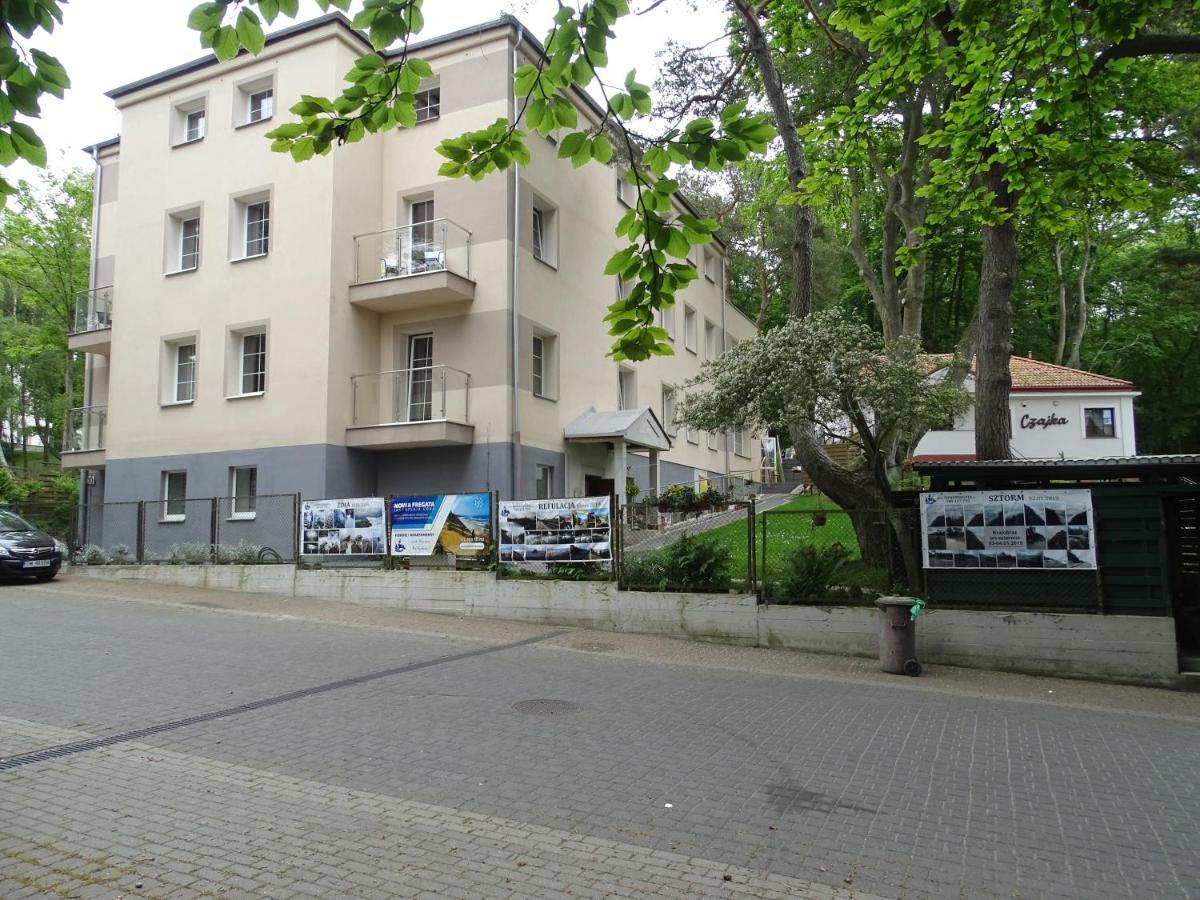 Nowa Fregata - Pokoje Nad Morzem Jastrzębia Góra Kültér fotó